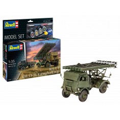 1/35 Model Set - W.O.T. 8 BM-13-16 Katyusha/Cargo (kit, paints, brush, glue)