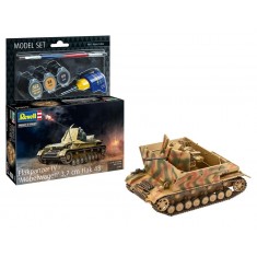 1/72 Model Set Flakpanzer IV ''Mobelwagen'' 3.7cm Flak (kit, paints, glue, brush)