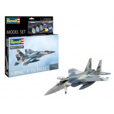 1/72 Model Set Boeing F-15C Eagle (kit, paints, glue, brush)