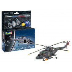 1/72 Westland Lynx Model Set (kit, paints, brush and glue)