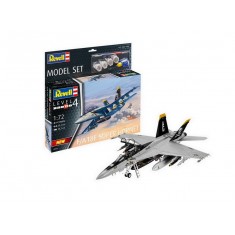 1/72 F/A-18F Super Hornet Model Set (kit & paints)