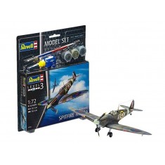 1/72 Spitfire Mk.Iia Gift Model Set (kit, paints, cement & brush)