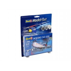 1/390 Boeing 747-200 Model Set