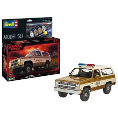 1/25 1985 Chevrolet K5 Blazer [Stranger Thing] Model Set (kit, paints, brush and glue)