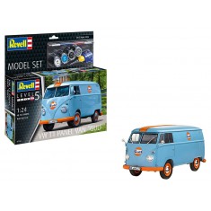 1/24 VW T1 Panel Van Gulf Decoration Model Set (kit, paints, brush and glue)