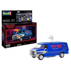 1/25 Model Set Car: Stranger Things (kit, paints, glue, brush)