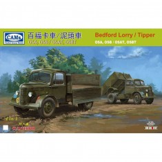 1/35 Bedford Lorry /Tipper OSA, OSB /OSAT,OSBT (Full interior) 4 in 1