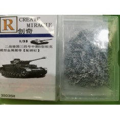 1/35 German PzKpfw III/IV Mid Type A Metal Tracks w/Pins