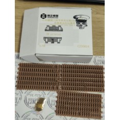 1/35 German Panzer III/IV Late Type 3D-Printed Tracks with Copper Pins