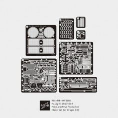1/35 Pzjag VI Jagdtiger Mid/Late/Final Basic Detail Set for Dragon kits