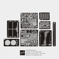 1/35 PzKpfw VI Ausf.B King Tiger Henschel Ver. July 1945 Basic Detail Set for HobbyBoss
