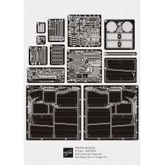 1/35 Pzjag VI Jagdtiger Mid/Late/Final Super Detail Set for Dragon kits