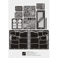 1/35 PzKpfw VI Ausf.B King Tiger Porsche Turret Ver. Super Detail Set for Dragon/Zvezda