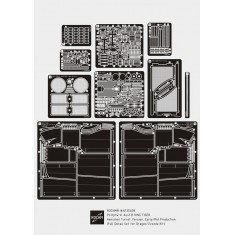 1/35 PzKpfw VI Ausf.B King Tiger Henschel Ver. Early/Mid Detail Set for Dragon/Zvezda