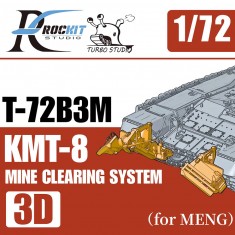 1/72 T-72B3M KMT-8 Mine Clearing System sets for Meng kits