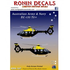 1/32 RAN/AAAC EC-135 T2+ Eurocopter Decals for Revell kits