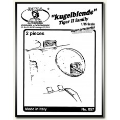1/35 Kugelblende Ball Mount for Tiger II Family (2pcs)