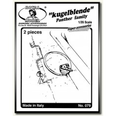 1/35 Kugelblende Ball Mount for Panther Family (2pcs)