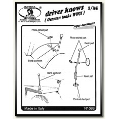 1/35 Driver Knows for WWII German Tanks