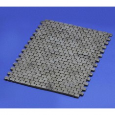 1/16 Cobblestone Road Section (dimensions  15.5 x 20 cm)