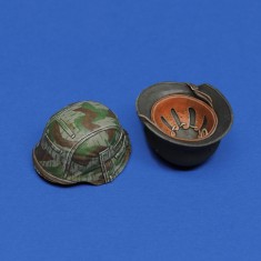 1/16 WWII German Infantry Helmets