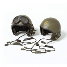 1/16 Vietnam War US Army CVC T56-6 Tanker Helmets (2pcs)
