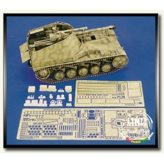1/35 LeFH 18/2 Auf GW II (SdKfz.124) Wespe Detail-up Set Vol.1 for Tamiya kit