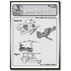 1/35 Jack with Bracket for German Tanks