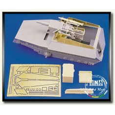 1/35 SdKfz.250/8 NEU 7.5cm Kwk.37 L/24 Stummel Upgrade Set for Dragon kit #6102