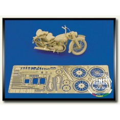 1/35 German Motorcycle DKW NZ 350 Detail-up Set for Tamiya kit #35241