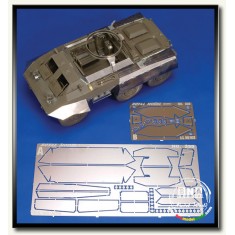 1/35 M8 Greyhound & M20 Recon Car Photo-etched Fenders for Tamiya kit