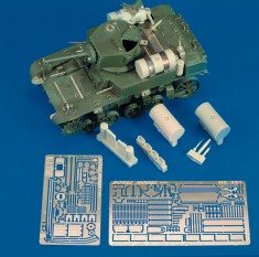 1/35 M3A1 Stuart Upgrade/Detail-up set for Academy #1398 kit