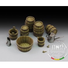 1/35 Wine Barrels and Farm Accessories