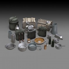 1/35 German Field Kitchen Accessories