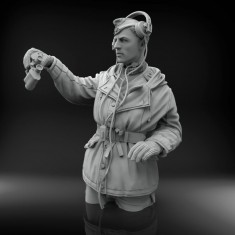 1/16 German Tanker in Winter Dress