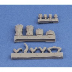 1/72 WWII US Tank Crews (4 busts)