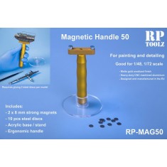 Magnetic Handle 50 w/Acrylic Basement for 1/48, 1/72 Scale