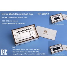 Wooden Storage Box for Punch & Die (16x dia.10mm) set