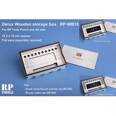 Wooden Storage Box for Punch & Die (12x dia.12mm) set