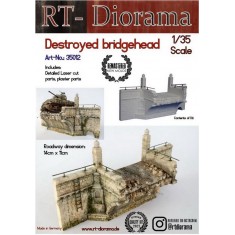 1/35 Destroyed Bridgehead