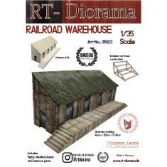 1/35 Railroad Warehouse (Ceramic)