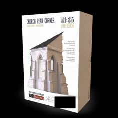 1/35 Church Rear Corner (Ceramic)