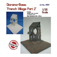 1/35 Diorama-Base: French Village Part 2