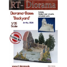 1/35 Backyard Diorama Base (Ceramic)