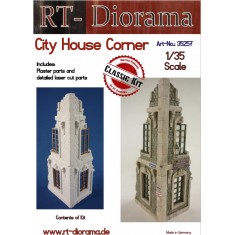 1/35 City House Corner (Ceramic)