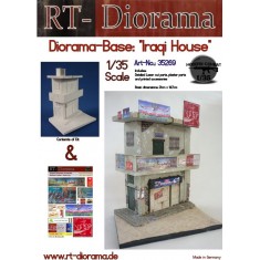 1/35 Iraqi House Diorama Base (Ceramic)