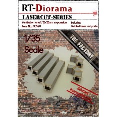 1/35 Ventilation Shaft 12x12mm expansion
