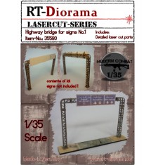 1/35 Highway Bridge for Signs No.1