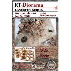 1/35 Round Manhole Cover