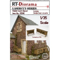 1/35 Rabbit Hutch (2pcs)